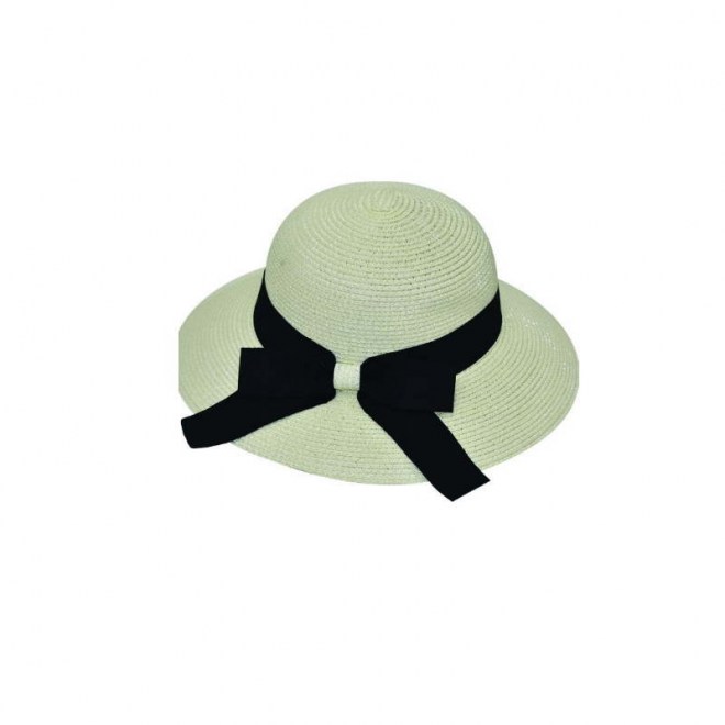 Ψαθινο λευκο με φιογκο